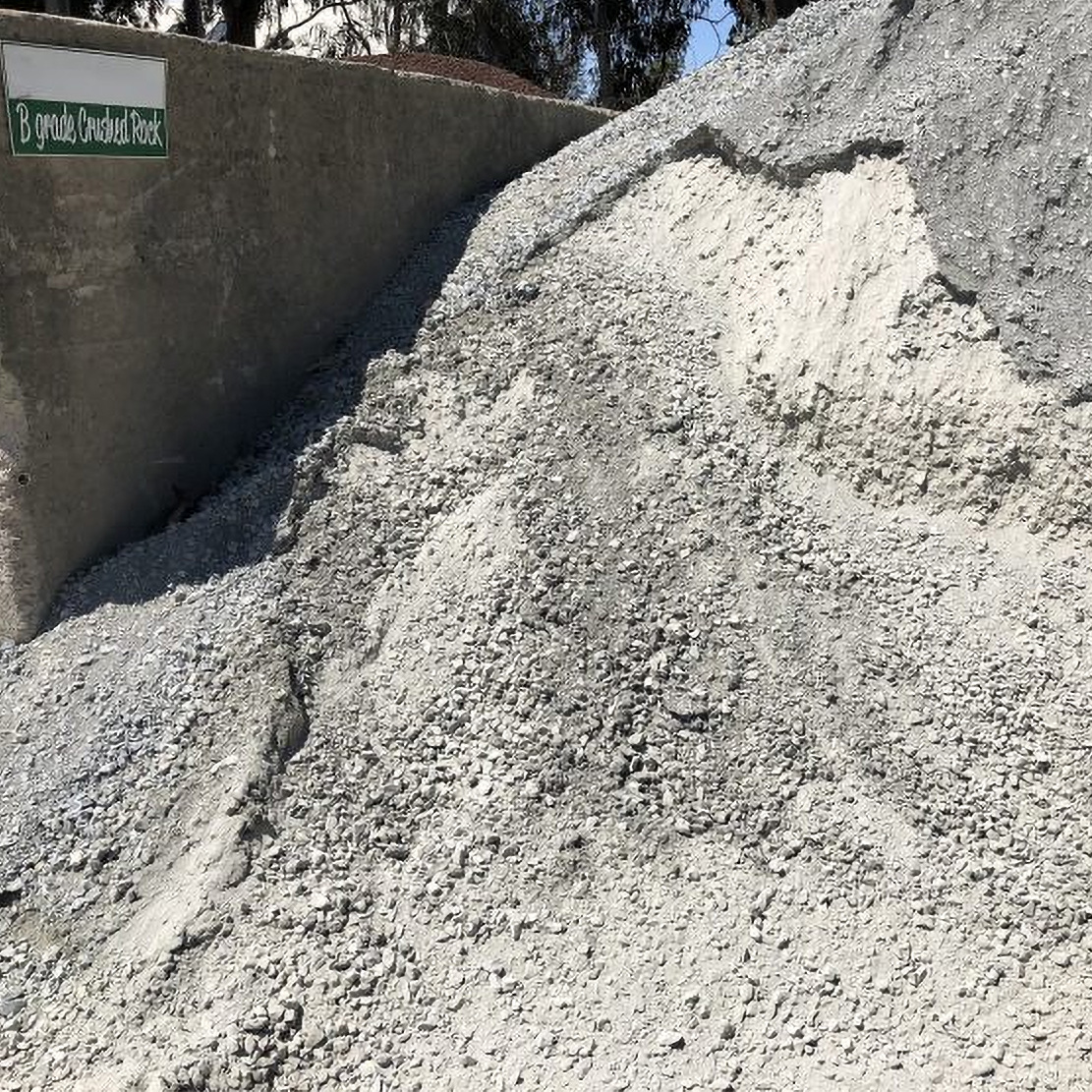 B-Grade Crushed Rock