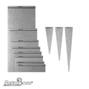 Galvanised stakes
