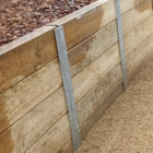 retaining wall sleepers