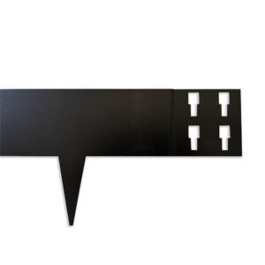 Black Steel Edging