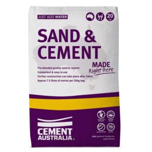 sand & cement